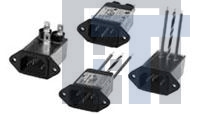 3EC1 Модули подачи электропитания переменного тока 3A FASTON CONNECT FLANGE MOUNT