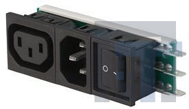 6431.0051.25 Модули подачи электропитания переменного тока INLET/OUTLET/SWITCH