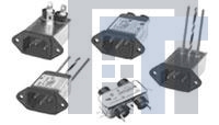 6609013-3 Модули подачи электропитания переменного тока EMI/RFI Filters and Accessories