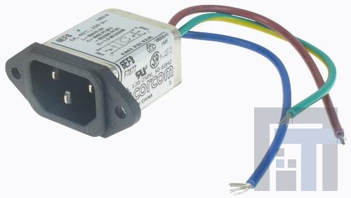 6EF8 Модули подачи электропитания переменного тока 6A IEC-WIRE LEAD FLANGE MOUNT