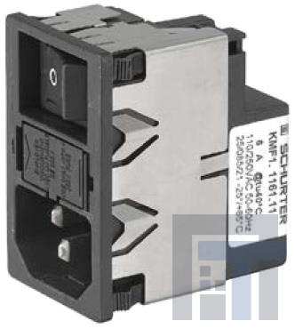 KMF1.1161.1101 Модули подачи электропитания переменного тока PANEL MOUNT QC
