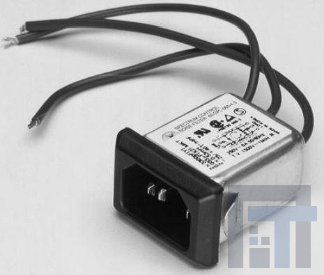 60-SPL-060-5-3 Фильтры цепи питания 6 AMP WIRED TERM SNAP-IN MOUNTING