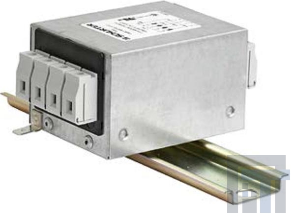 FMAD-MRYB-1010 Фильтры цепи питания FMAD RAIL FILTER 3PH+N 1ST 10A 480VAC
