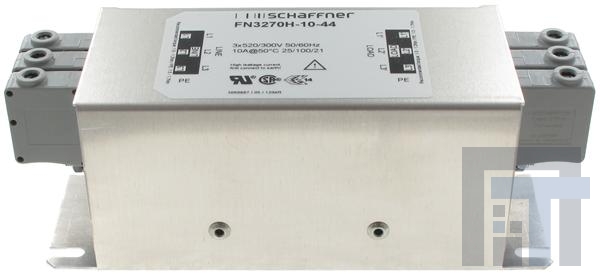 FN3270H-10-44 Фильтры цепи питания 3PHASE 10A RFI - 520VAC