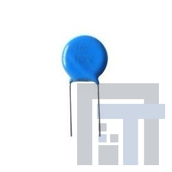 DE1B3KX101KA4BN01F Керамические дисковые конденсаторы 100pF 250Vrms 10% L/S=10mm Bulk long