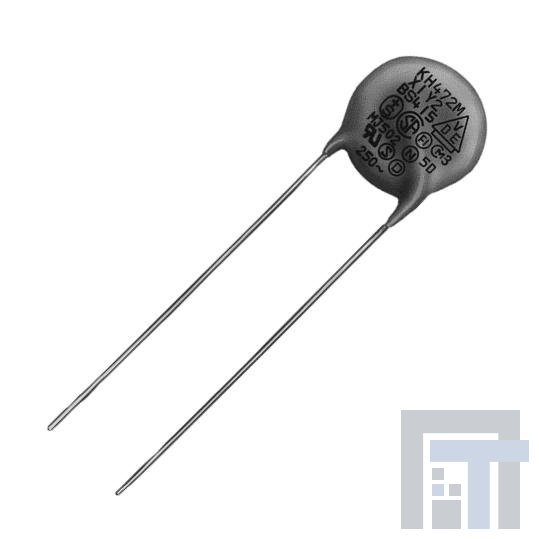 DE2B3KH101KN3A Керамические дисковые конденсаторы Class X1 Y2 100pF 250Vac B 10%