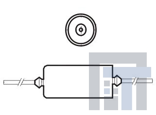 T111B285K035ASTR Танталовые конденсаторы - твердые, с выводами 35volts 2.8uF 10%