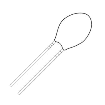 T351C106K010AS7301 Танталовые конденсаторы - твердые, с выводами 10volts 10uF 10%