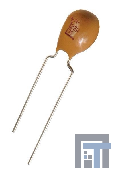 T354E156K016AS Танталовые конденсаторы - твердые, с выводами 15.0uF 16volt 10%