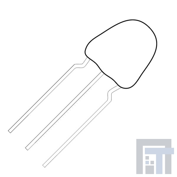 T398E106K020AS Танталовые конденсаторы - твердые, с выводами 20V 10uF 10%