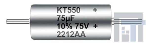 T550B127K015AH4251 Танталовые конденсаторы - твердые, с выводами 15volts 120uF 10%