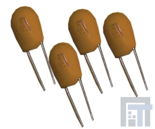 TDL106K010S1B-F Танталовые конденсаторы - твердые, с выводами 10uF 10Volts