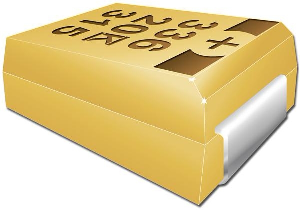 T493D225K050BC6110 Танталовые конденсаторы - твердые, для поверхностного монтажа 50volt 2.2uF 10% ESR=2.5 D case