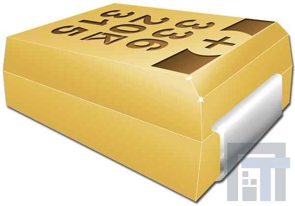 T493X337K006BC6130 Танталовые конденсаторы - твердые, для поверхностного монтажа 6volt 330uF 10% ESR=0.07 X case