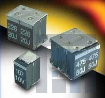 TC2H206K035LBDC0845 Танталовые конденсаторы - твердые, для поверхностного монтажа 35volts 20uF 10% CASE H LOW ESR