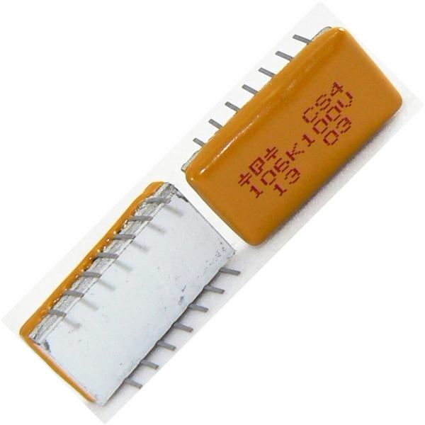106K100CS4G Пленочные конденсаторы 10uF 100V Capstick