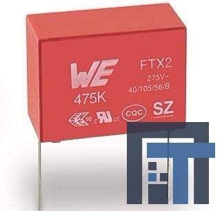 890324025011CS Пленочные конденсаторы WCAP-FTX2 4mm Lead 0.056uF 10% 275VAC