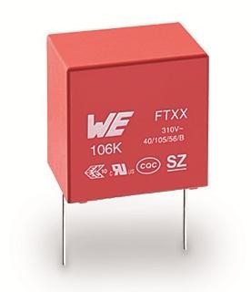 890334022007CS Пленочные конденсаторы WCAP-FTXX 4mm Lead 0.015uF 10% 310VAC
