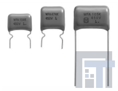 ECW-F2124JAQ Пленочные конденсаторы 0.12uF 250VDC 5%