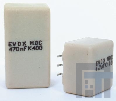 MDS15824K100B53P3TUBE Пленочные конденсаторы 100volts 0.82uF 10% LS 15mm