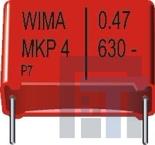 MKP4-.022/630/5P10 Пленочные конденсаторы .022uF 630 Volts 5%