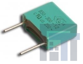 PHE850EA4100MA06R17 Пленочные конденсаторы 300vac 0.001uF 20%