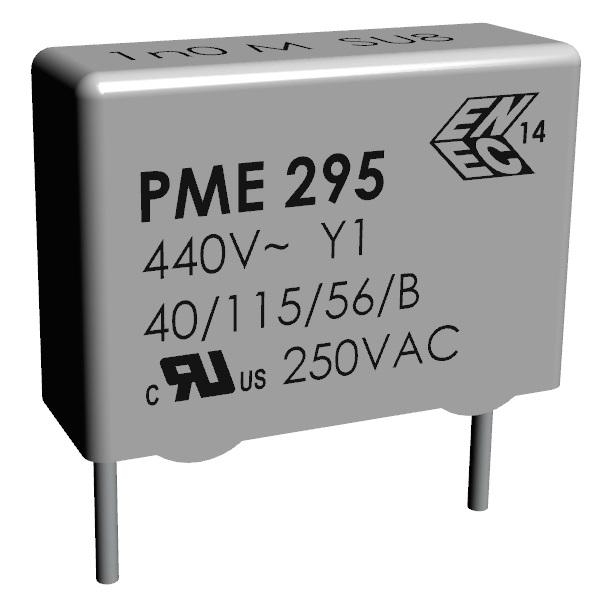 PME295RB4100MR19T0 Пленочные конденсаторы 480volts 1000pF 20%