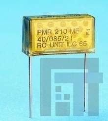 PMR205AB6100M033R30 Пленочные конденсаторы 125volts 0.10uF 20% LS 15.2mm