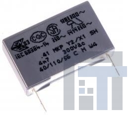 R413F1100JU00M Пленочные конденсаторы 1000volts 1000pF 20%