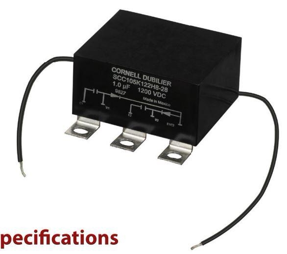 SCC105K601H7-24-F Пленочные конденсаторы SNUBBER