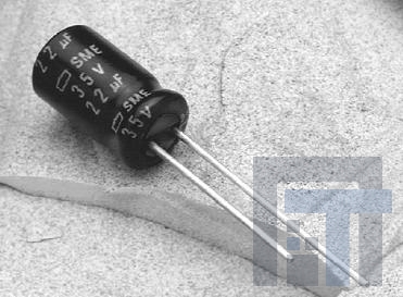 BSME101ELL4R7MF11D Алюминиевые электролитические конденсаторы с выводами 100volts 4.7uF 6.3x11