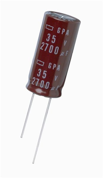EGPA101E391MM25S Алюминиевые электролитические конденсаторы с выводами 100Volts 390uF 0.2