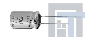 EGXE100ELL331MJC5S Алюминиевые электролитические конденсаторы с выводами 330uF 10Volts 0.2