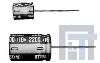 UBT1C221MPD1TD Алюминиевые электролитические конденсаторы с выводами 220uF 16 Volts 20%