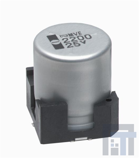 MVE16VC22RME55TP Алюминиевые электролитические конденсаторы для поверхностного монтажа 22uF 16V