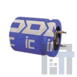 107LBA500M2DC Алюминиевые электролитические конденсаторы с жесткими выводами 100uF 500V 20% tol. ELECTROLYTIC