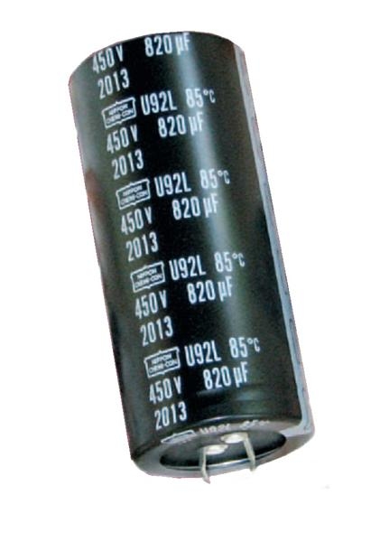 E92L451VNN391MR65T Алюминиевые электролитические конденсаторы с жесткими выводами 450V 390uF 20% Long Life