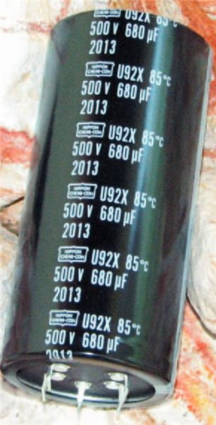 E92X451VSN331MA40T Алюминиевые электролитические конденсаторы с жесткими выводами 450V 330uF 20% Long Life