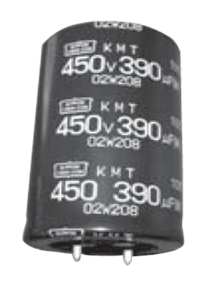 EKMT451VSN391MA40S Алюминиевые электролитические конденсаторы с жесткими выводами 450Volts 390uF 35X40