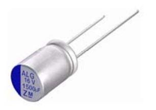 128ALG016MGBJ Алюминиевые конденсаторы с органическим полимером 1200uF 16V 20% tol. POLYMER