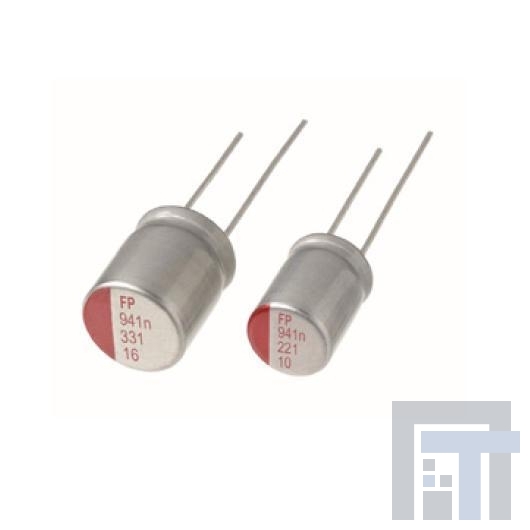 RHT0J681MDN1 Алюминиевые конденсаторы с органическим полимером 6.3V 680uF 125C