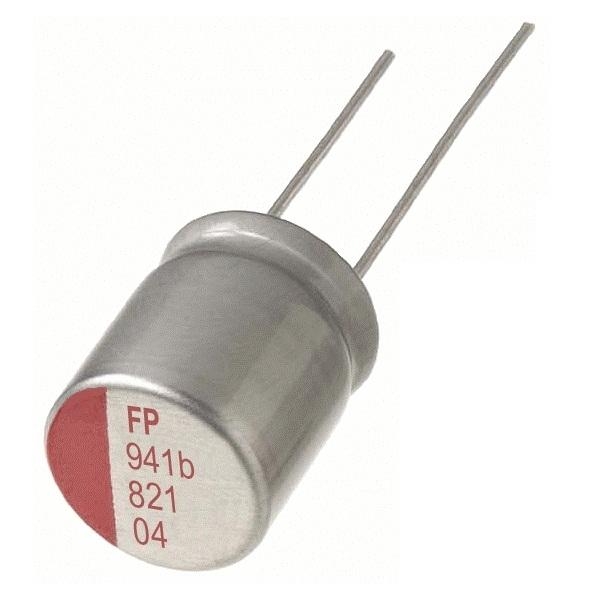 RS80J331MDN1 Алюминиевые конденсаторы с органическим полимером 6.3 Volt 330uF 20%