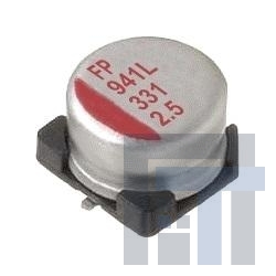 RSA0E331MCN1GS Алюминиевые конденсаторы с органическим полимером 2.5V 330uF 20% Tol.