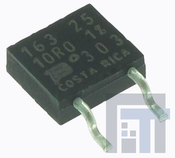 PWR163S-25-10R0F Толстопленочные резисторы – для поверхностного монтажа 25watts 1% 10 Ohm DPAK