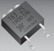 PWR163S-25-27R0J Толстопленочные резисторы – для поверхностного монтажа POWER RESISTOR 5%