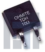 TDH35PR100JE Толстопленочные резисторы – для поверхностного монтажа 35watt .1ohm 5%