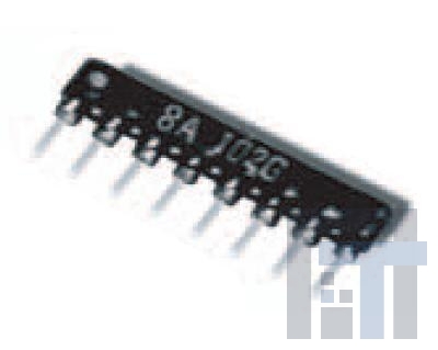 268-470-rc Резисторные сборки и массивы 8PIN 470Ohms 2%