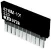 4304M-101-221LF Резисторные сборки и массивы 220 OHM 4 PIN 2% MED M-SIP