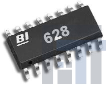 627A101 Резисторные сборки и массивы 100 ohm 2% 14 Pin isolated