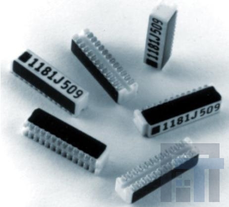 753083103GPTR7 Резисторные сборки и массивы 10Kohms 2% Isolated 8 pad 4 resistors